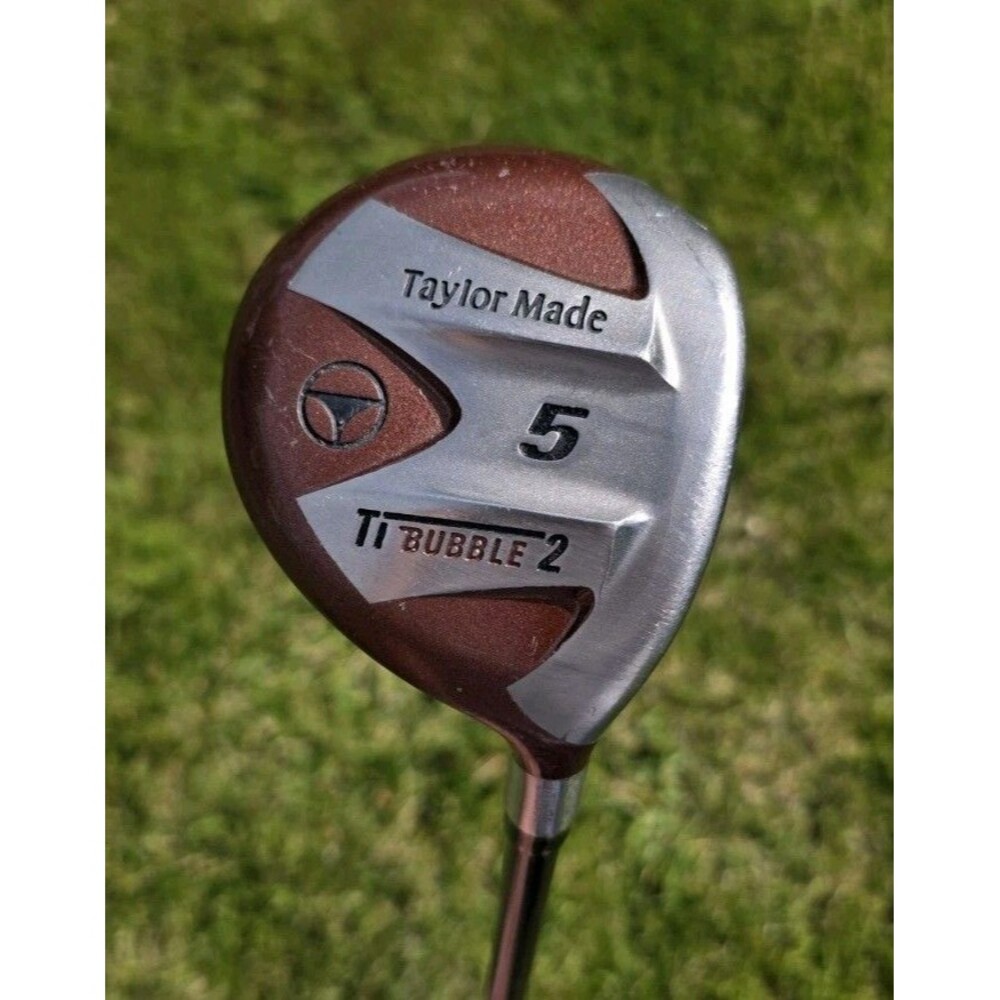 TaylorMade Ti Bubble 2 5 Fairway Wood Bubble S-90 Graphite Stiff 43” RH